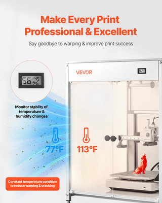 3D Printer Enclosure with Ventilation, Kobra