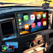 For 2006-2008 Dodge Ram 1500 2500 3500 Wireless CarPlay Car Stereo Radio Android