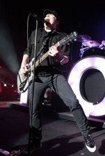Patrick Stump of Fall Out Boy at the DTE Energy Center on August 2- Old Photo 1