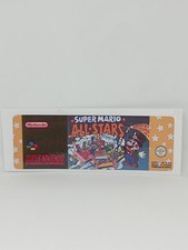 SUPER MARIO ALL STARS (FAH) SUPER NINTENDO / SNES replacement label