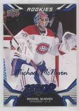 2022-23 Upper Deck MVP Rookies Factory Set Blue Michael McNiven #238 0a4