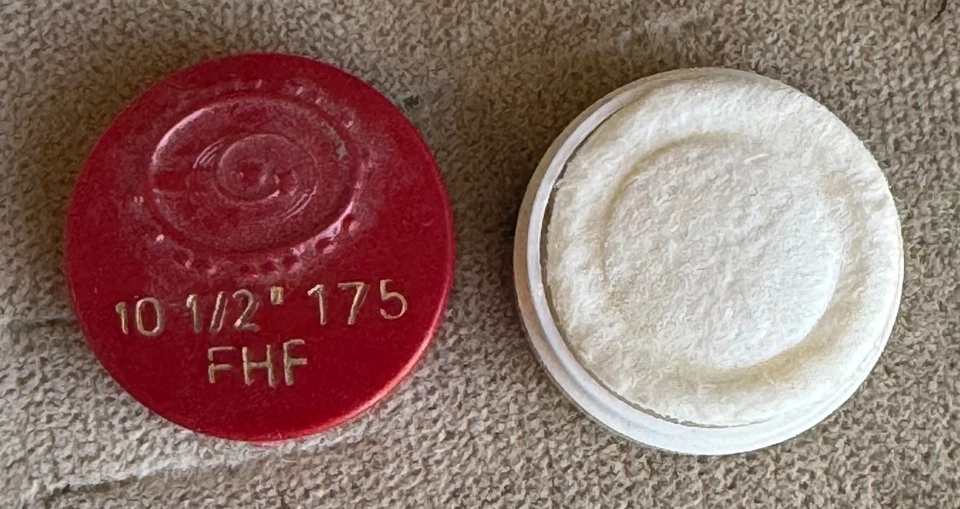 NOS RENATA para 10 1/2” 175 FHF Conjunto de rueda de equilibrio Paquete original completo Foto 3 de 4