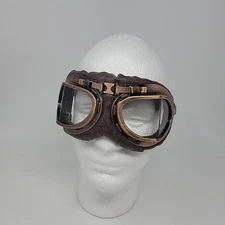 Steampunk Goggles Aviator Pilot Motorcycle Bertoni Style Eyewear Cosplay