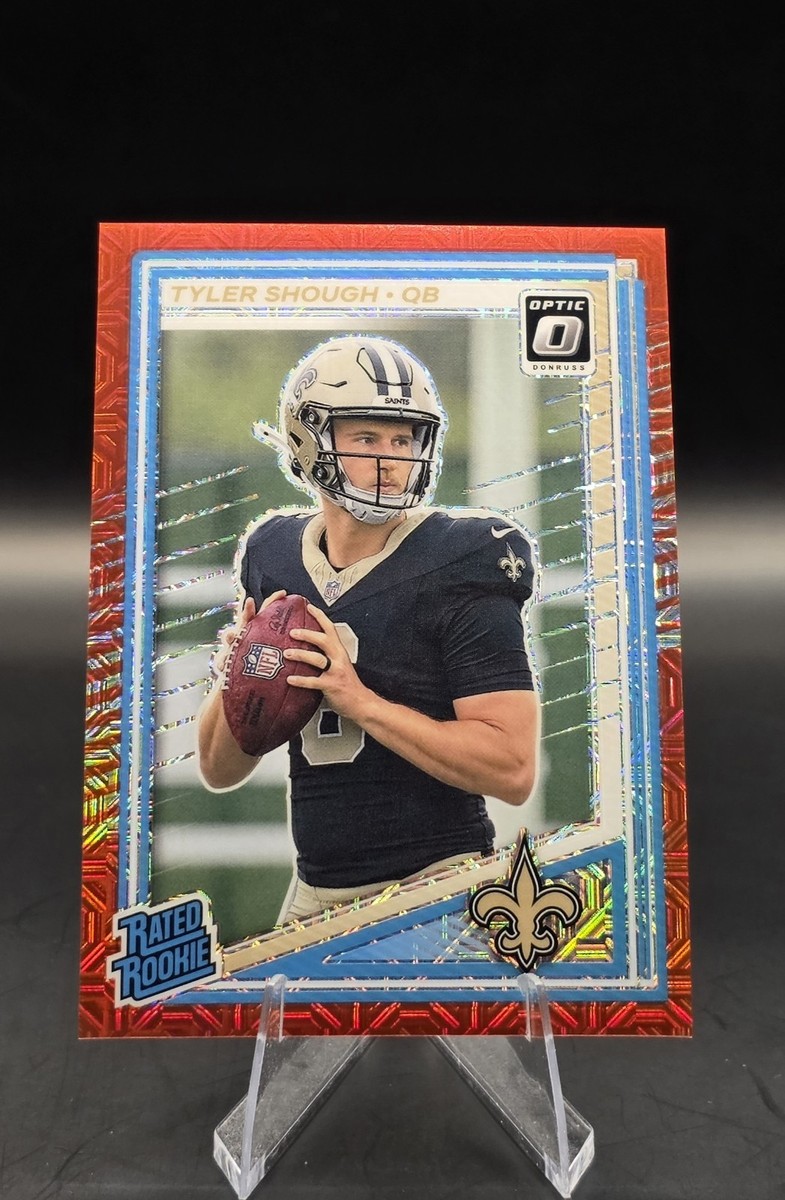 2025 Donruss Optic Tyler Shough Red Mojo Rated Rookie SP | eBay