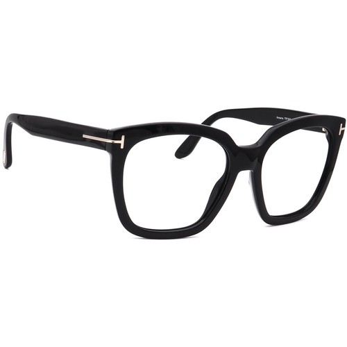 Tom Ford Sunglasses Frame Only Amarra TF502 01T Black Butterfly Italy 55 mm - Picture 1 of 6