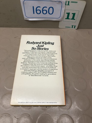 Just So Stories By Rudyard Kipling 1974 Vintage Paperback Signet Classic - Picture 3 of 3