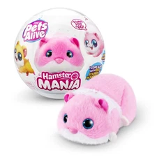Hamstermania (Pink) by ZURU Hamster, Electronic Pet, 20+ Sounds Interactive, ...