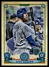 2019 Topps Gypsy Queen Alex Gordon Kansas City Royals #15