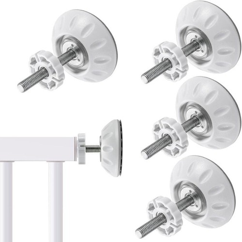 Pressure Mounted Child Gate Extender Wall Cups for Protect Walls and Doorways - Picture 7 of 7