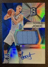 2015-16 Panini Spectra - Rookie Jersey Autograph Prizms Nikola Jokić #122 RC