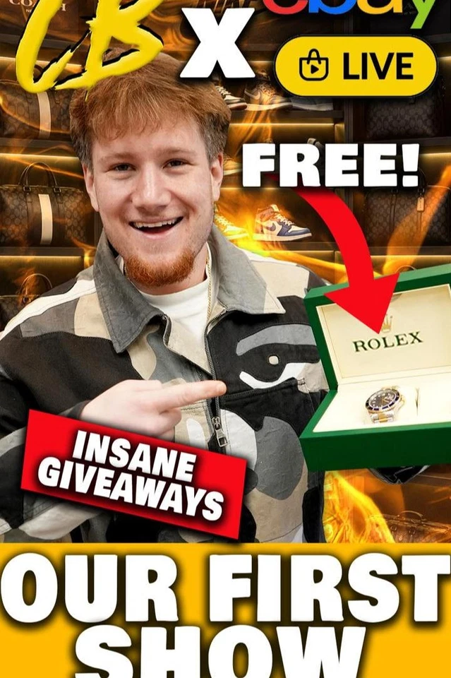 EBAY X CB FIRST LIVE - £10,000+ GIVEAWAYS