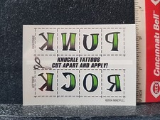 Temporary Tattoo New On Card Various Designs Available Will Combine Shipping