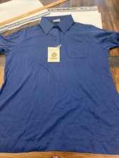 NWT VTG 70  s King Louie Collared Bowling Shirt Men  s SZ 38 Medium Polo