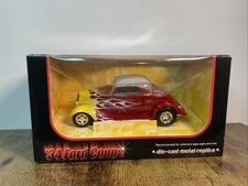 WIX FILTERS 1934 FORD COUPE 1:25 DIE CAST CAR CANDY APPLE RED FIRST GEAR NEW NIB