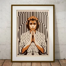 URBAN STREET ART PRINT PRAYER FEMINIST WALL ART PSYCHEDELIC POSTER A1 A2 A3 