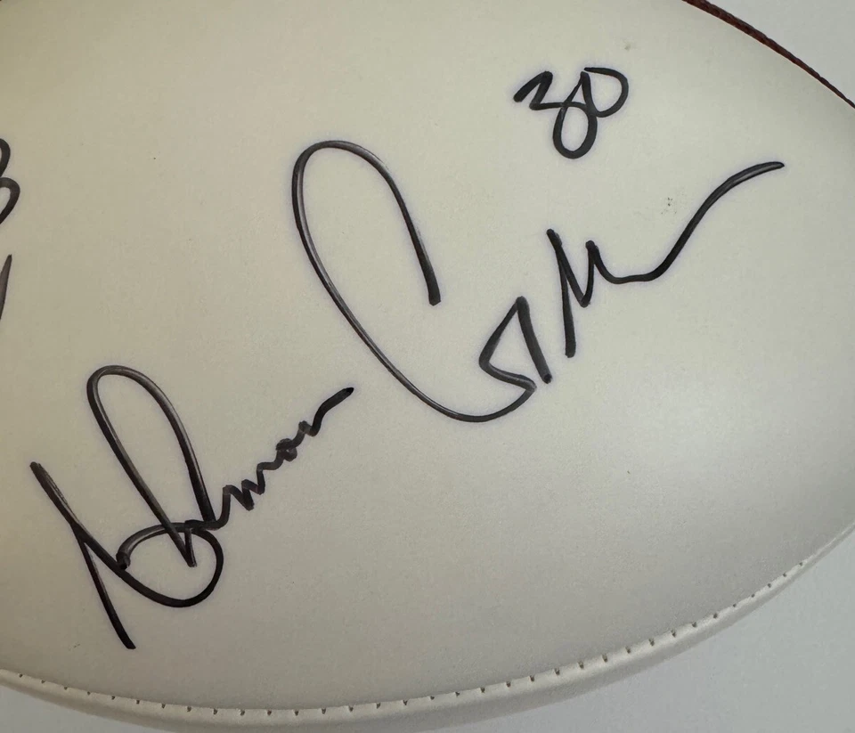 Fútbol americano autografiado por Ahman Green y Matt Schaub Foto 3 de 4