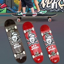 Skateboard Komplettboard MOB Skull Holzboard ...