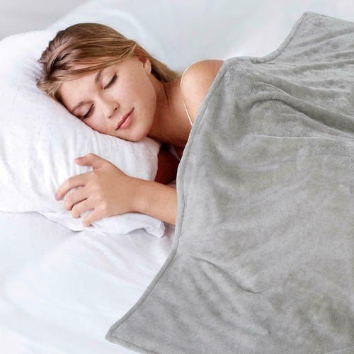 London Fog Oversized 15 Pound Weighted Blanket - Picture 2 of 2