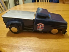 Blue Tonka Stepside Pickup, custom Vintage Pressed Steel Toy Truck  #1