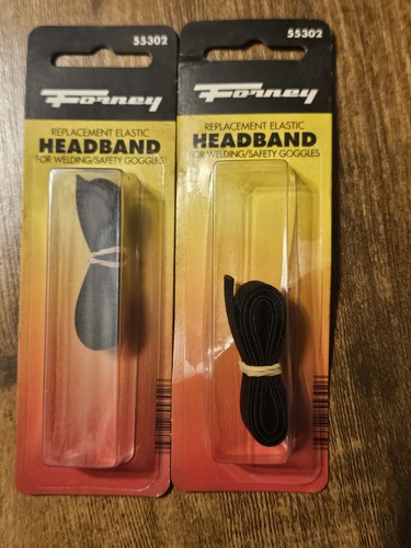 FORNEY 55302 HEADBAND REPLACEMENT STRAPS LOT OF 2 NEW