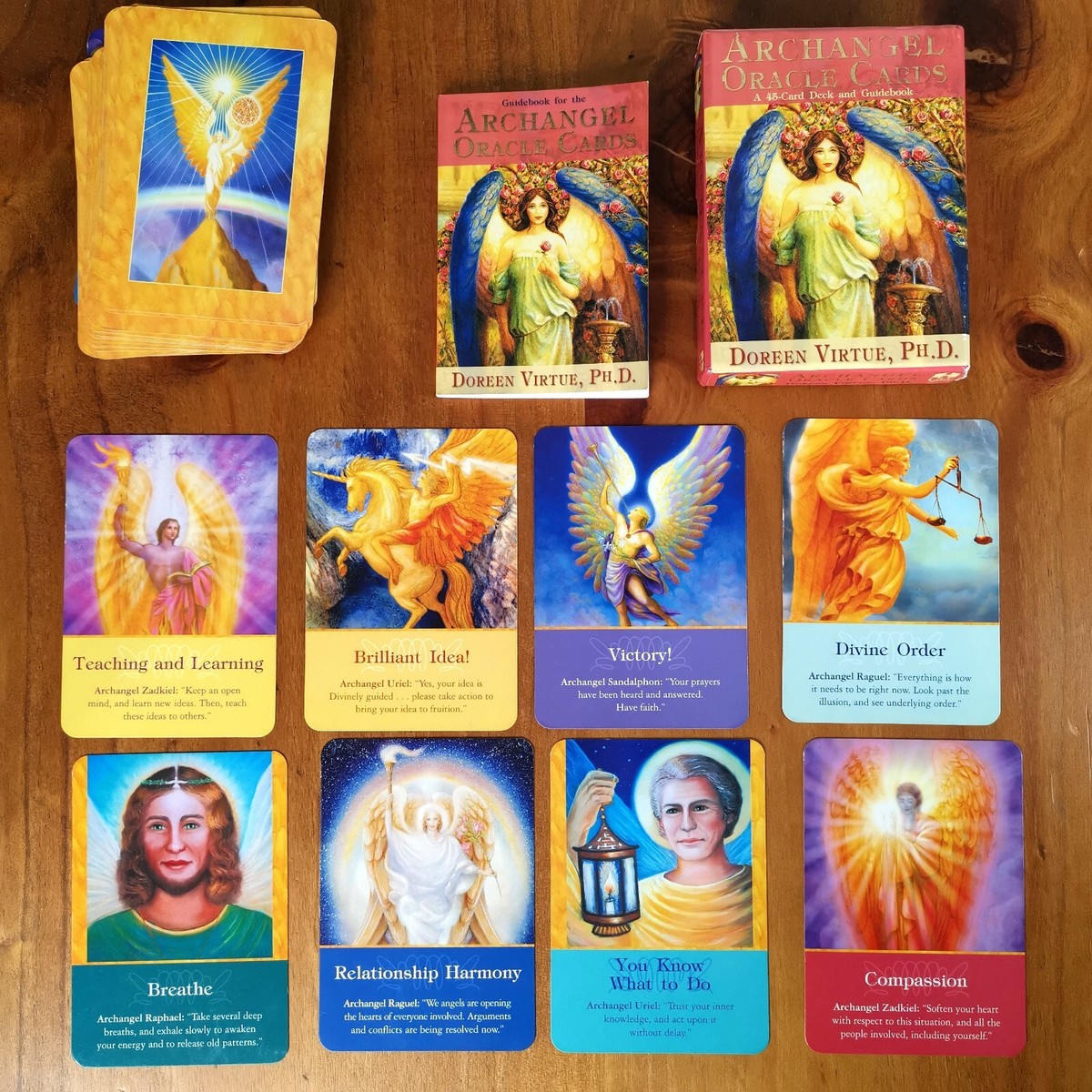 Archangel Oracle Cards by Doreen Virtue (2004, Cards,Flash