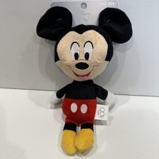 Disney for Pets Mickey Mouse Cat Kicker Toy with Catnip, 9in Plush and Crinkle