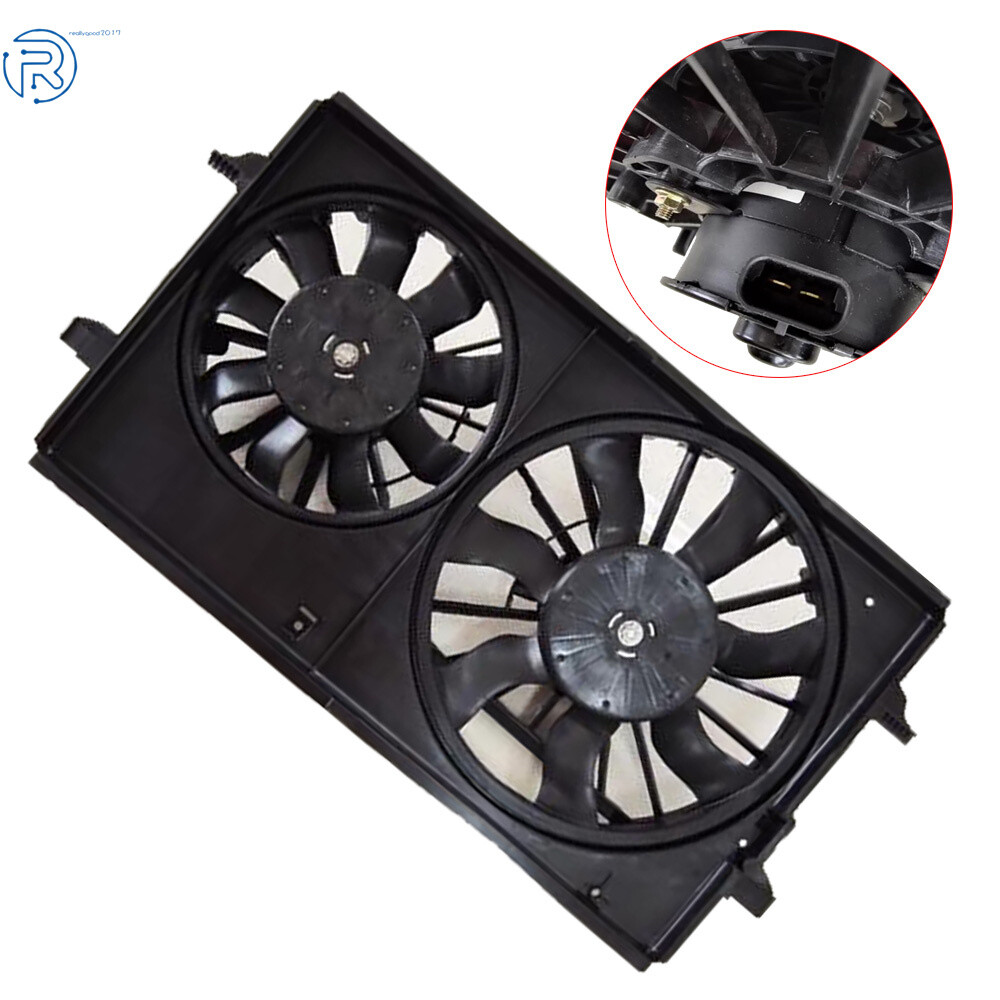 Ventilador De Refrigeración Doble Para Chevrolet Malibu 2004-2012 Y Pontiac G6 2005-2010 – Recambio YLT Auto