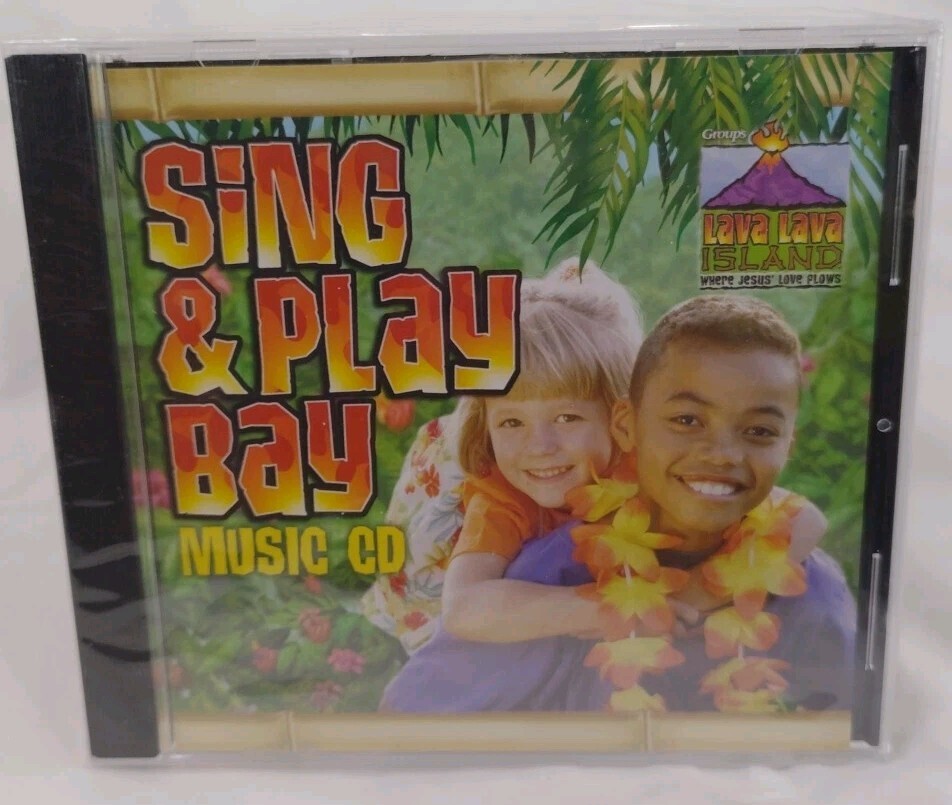 Sing & Play Bay Music RARE CD Lava Island Where Jesus Flows for