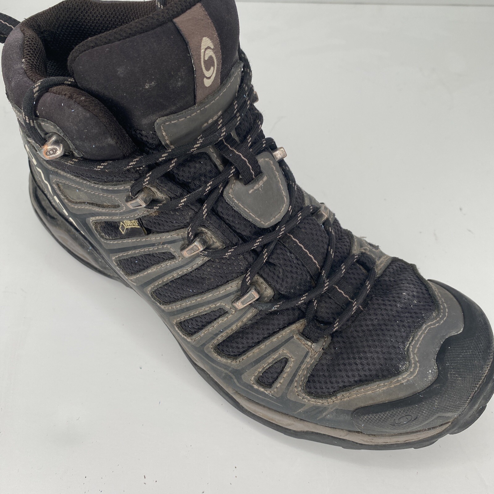 Stivali da trail Salomon X Ultra Mid Gore Tex GTX da uomo taglia 8 neri grigi