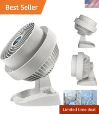 530 Compact White Air Circulator Fan – Adjustable Tilt & 3 Speed Settings