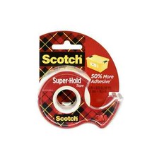 Scotch Super-Hold Invisible Tape 1.5 in x 18 yds 1 Pack