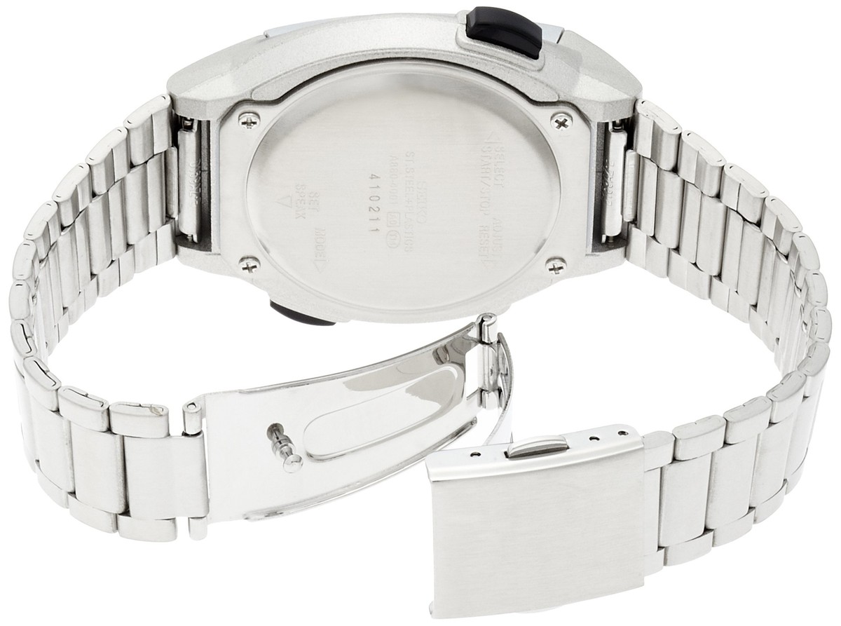 SEIKO Watch SBJS001 Unisex Silver Voice digital Hard Rex SEIKO Watch SBJS001 Unisex Silver Voice digital Hard Rex
