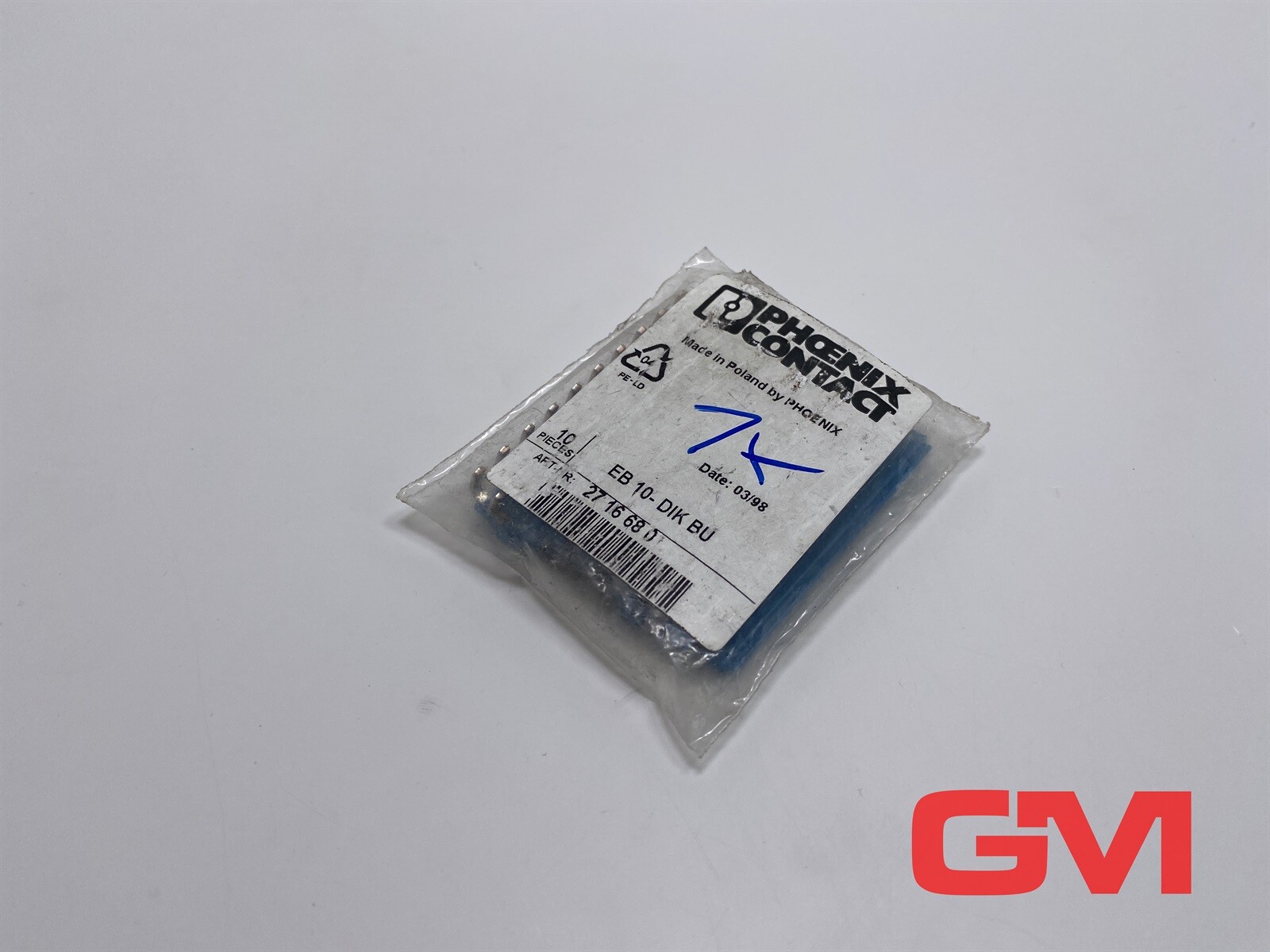 10x Phoenix Contact Insertion Bridge EB 10- DIK BU 2716680