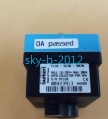 1 PCS NEW Burkert flow meter FLOW SE30/8030 00423913