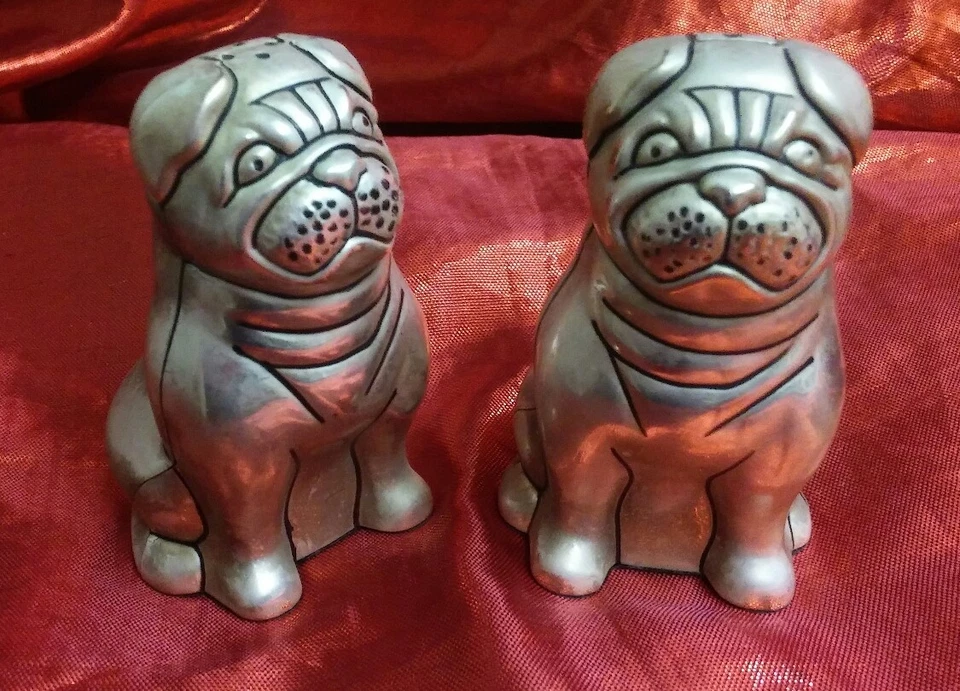 Godinger мопс соли и перца шейкер комплект 3» высокий - Изображение 2 из 4