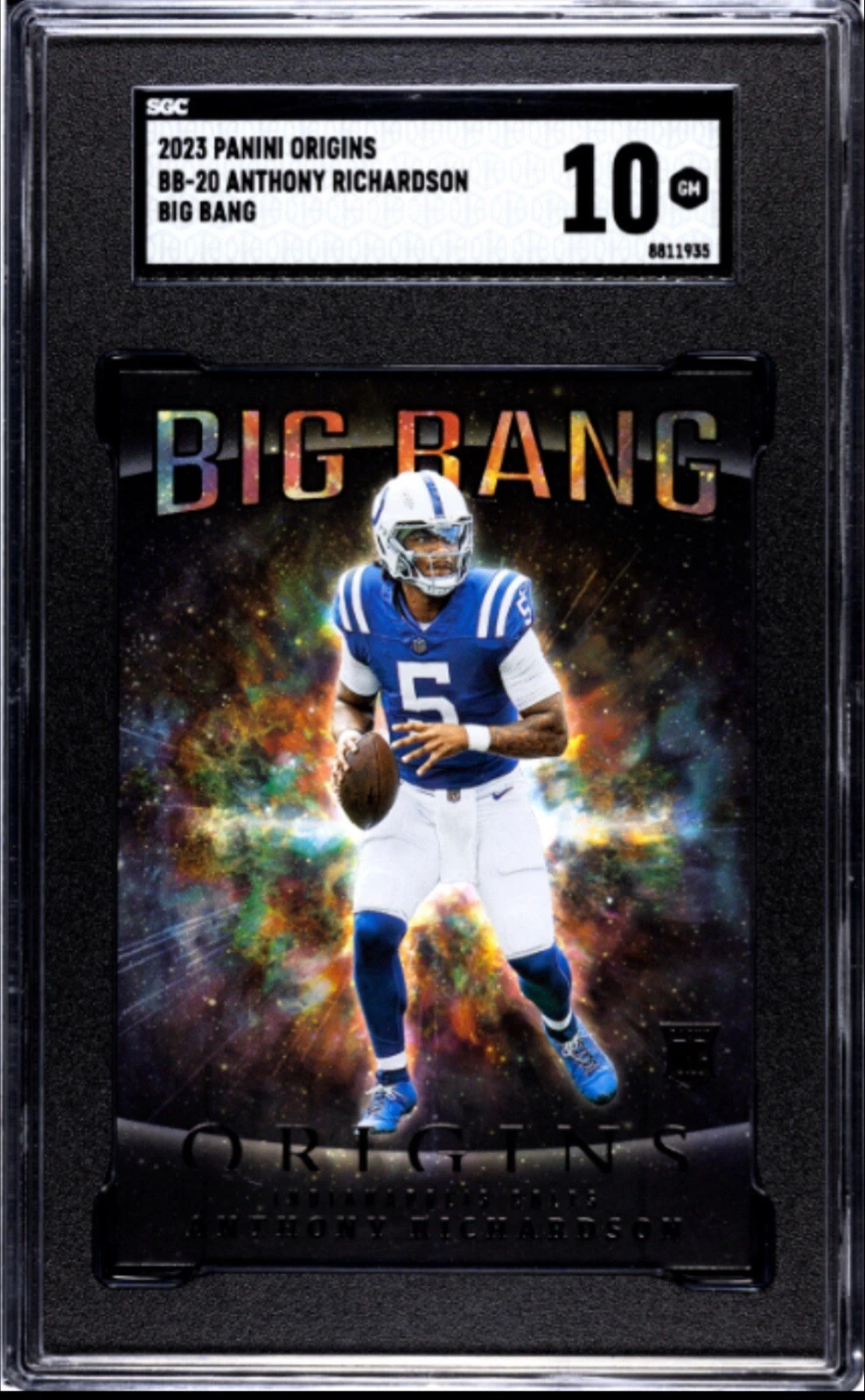 Anthony Richardson Panini Origins Big Bang #BB20 Base