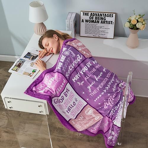 Retirement Blanket Gifts, Retirement Blanket Gifts for 50x60inches #Retirement - Picture 3 of 7