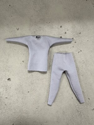 MI-BDST-GY-L: 1/12 Grey bodysuit for 6'' VToys GWToys Muscular body