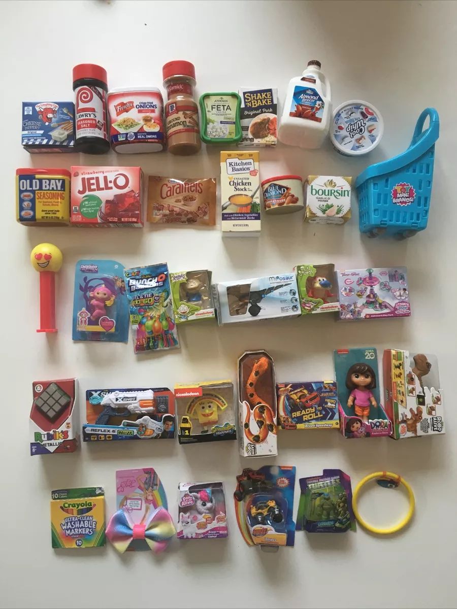 Zuru Mini Brands Food Toys Lot different minis no duplicates With