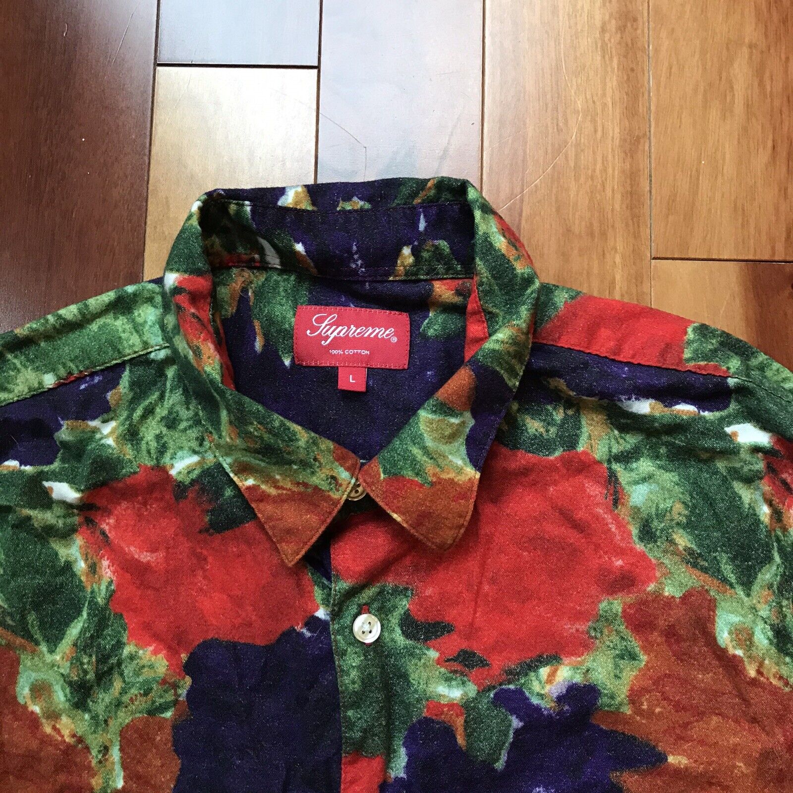 Supreme Floral Shirt - Gem