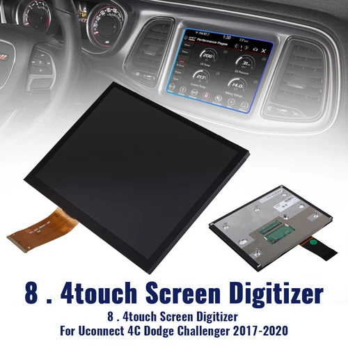 8.4" LCD Touch Screen Display RAM Uconnect Radio Navigation For Jeep Dodge Grand - Foto 2 di 10