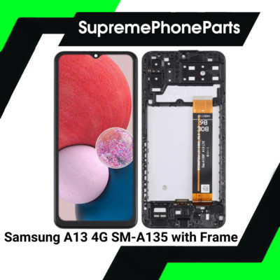 Für Samsung Galaxy A13 4G SM-A135 Ersatz LCD Touchscreen Digitizer + Rahmen