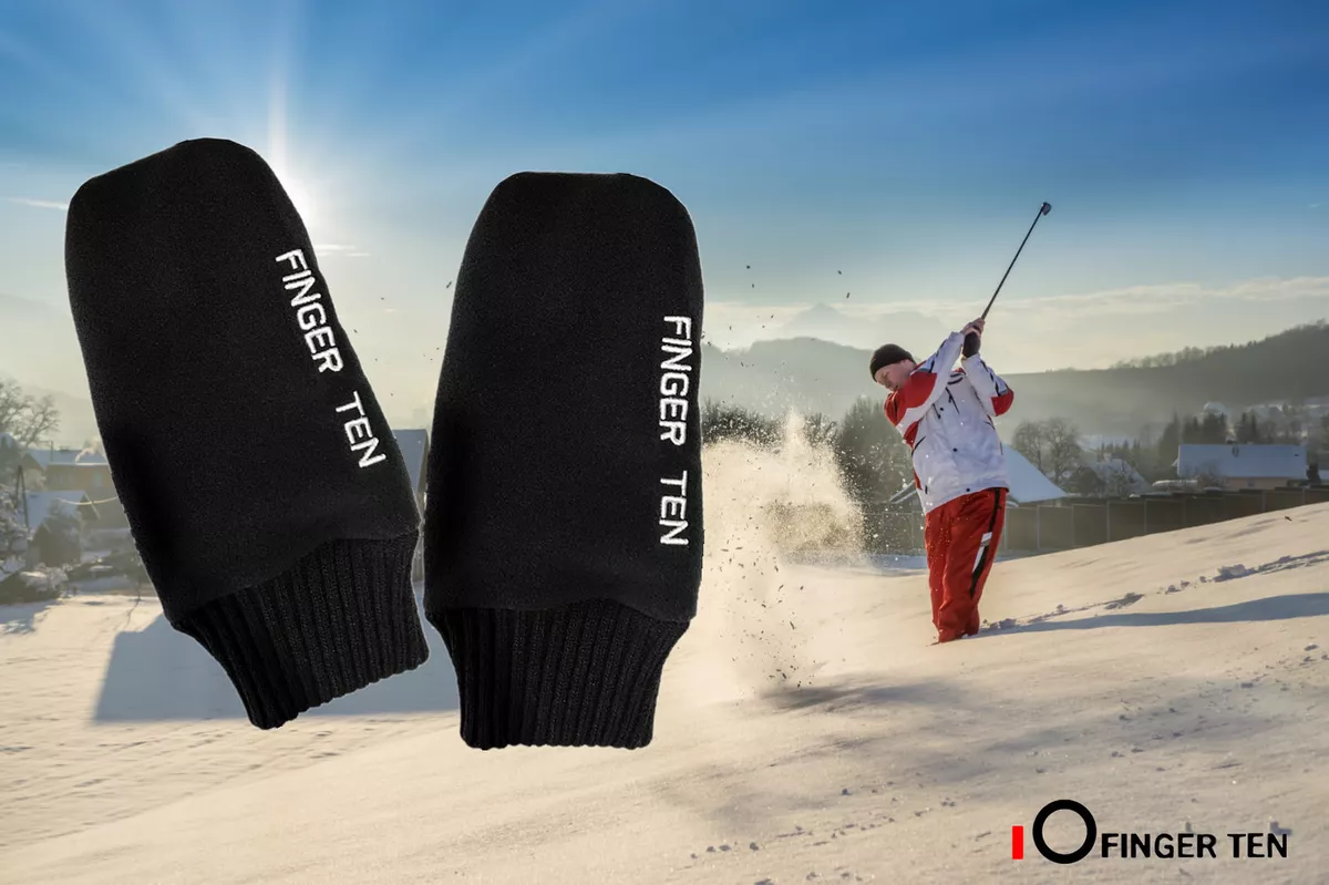 Warm winter golf gloves sales