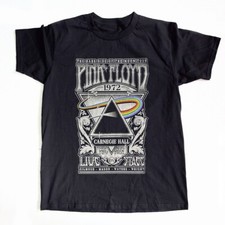 Pink Floyd Dark Side Of The Moon Tour 1972 Black T-shirt Size S-5XL