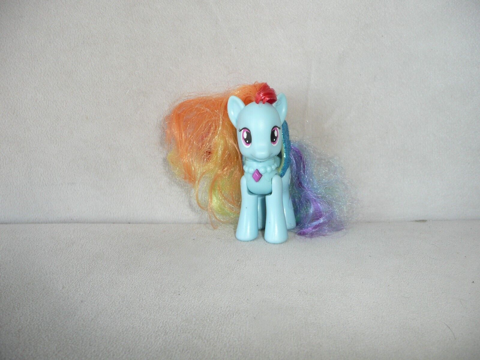 My Little Pony G4 Water Cuties rainbow dash Figure glitter filled wings