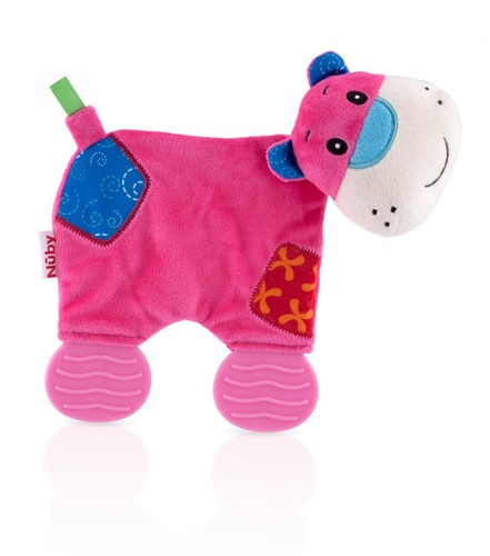 Nuby Plush Pal Teething Blanket - Fun - Colorful - Multiple Textures - Teether - Picture 10 of 18