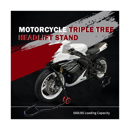 Motorcycle Head Lift Stand, Front Triple Tree Stand 660LBS Load Capacity Fron... - Picture 3 of 7