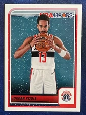 2023-24 Panini NBA Hoops Winter #137 Jordan Poole Washington Wizards