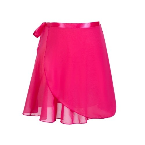 Girls Ballet Skirts Dance Skirt White Black Chiffon Skirts Woman Tied MiniShort - Picture 38 of 38