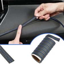2M Blue Mouldings Trim Decor Line Strip Accessories For Car Door Dashboard Strip